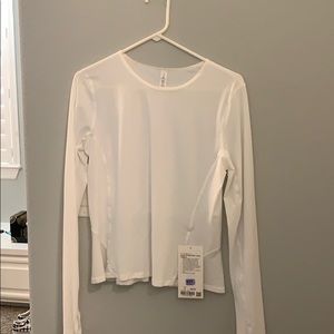 lululemon size 8 look ahead run long sleeve